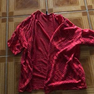 Divided by H&M red kimono worn 1 time